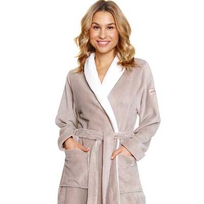 Szlafrok damski SWW 7182 beige
