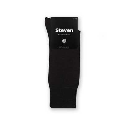 Steven skarpety 130 m merino wool czarny 41/43
