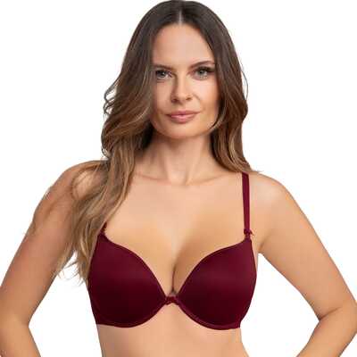 Corin biustonosz Dolly PU 16872  burgundowy 70C