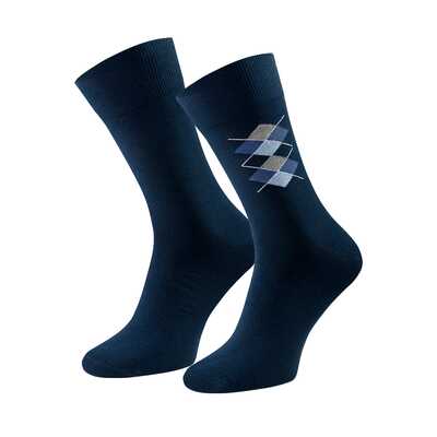 Steven skarpety 056 wzór 244 granatowy 42/44