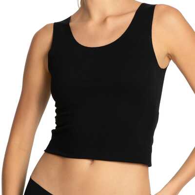 Julimex koszulka Cotton Mood tank top czarny S