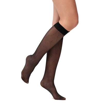 Gabriella podkolanówki 1247 Agna nero uni