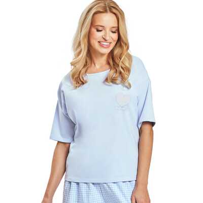 Piżama damska Helena 3525 01 niebieska