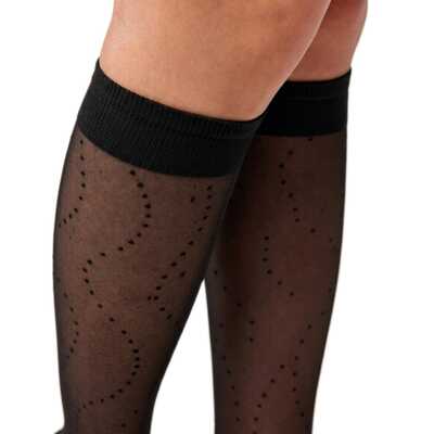 Gabriella podkolanówki 1247 Agna nero uni