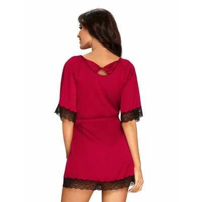 Szlafrok Sensuelia czerwony